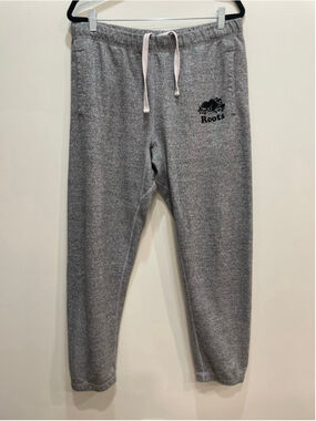 Roots Salt and Pepper Men’s Swetpant Joggers Large Comfort Relaxed Fit Baggy